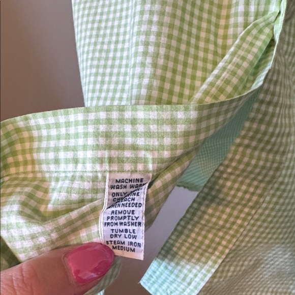 Ralph Lauren Blake Gingham Button Down Shirt - Picture 4 of 6